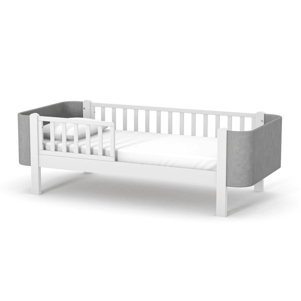 Postel pro Teenagery Zukko Soft 190 Gekko Kids, Šedá / Bílá